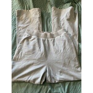 Vintage Y2K Old Navy Pants Women Small Navy Wide Leg Stretch Lounge Casual Retro